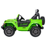 Elektrické autíčko Jeep Wrangler Rubicon Lift 4x4, 24V - zelené